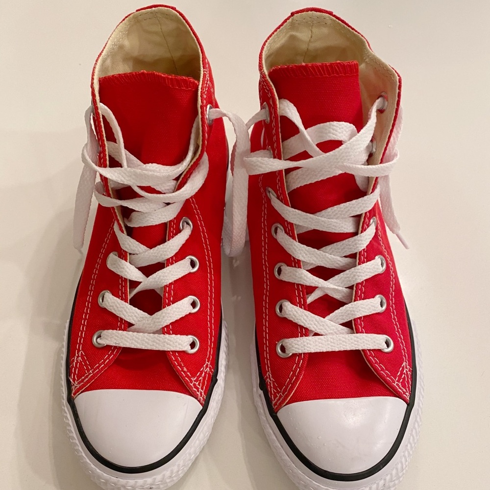 Kid’s Red Hightop Converse